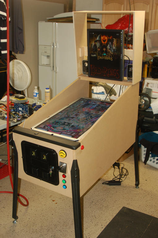 mini virtual pinball cabinet